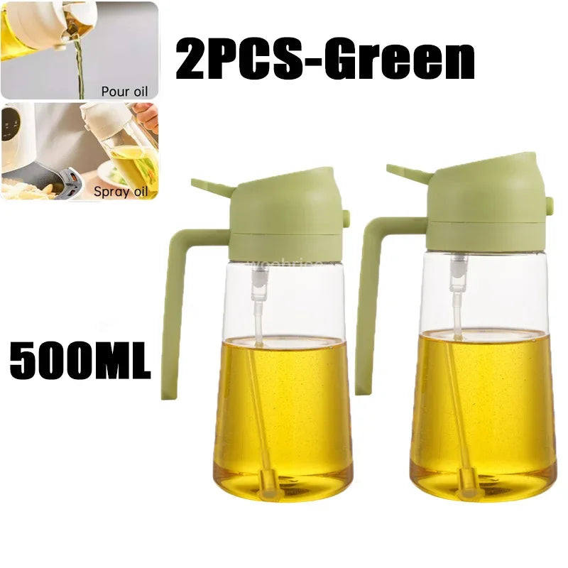 2in1 Kitchen Spray Oil Dispenser Oil Sprayer