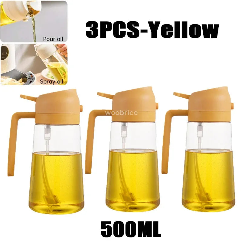 2in1 Kitchen Spray Oil Dispenser Oil Sprayer